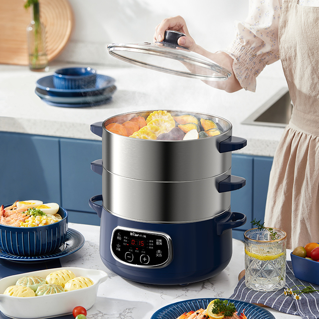 Vaporiera per alimenti grande da 10 litri