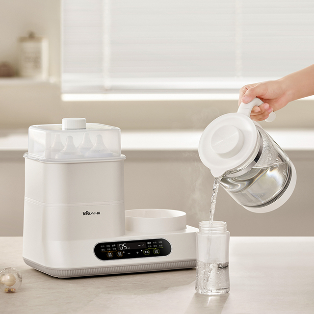 Calzatore e bollitore multifunzionale sterilizzante per bambini