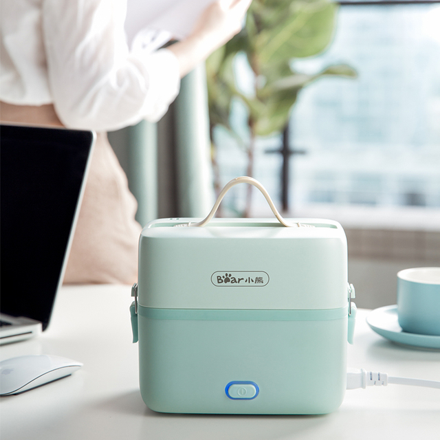 Lunch Box elettrico a 2 strati da 1,2 litri