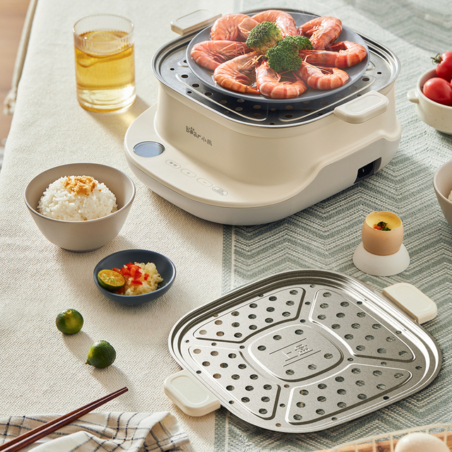 Vaporiera elettrica per alimenti da 6 litri