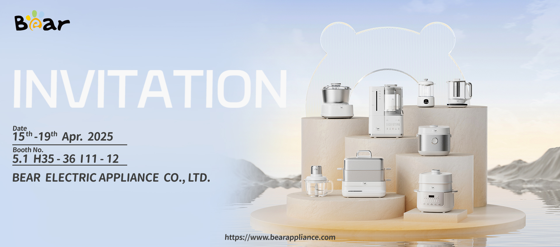 Bear Electric Appliance ti invita alla fiera del Canton del 2025!